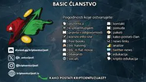 kriptoentuzijasti, basic članstvo