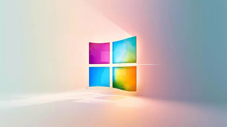 Moderna Microsoftova logotip u živopisnim bojama s gradijentima na nježnoj pozadini.