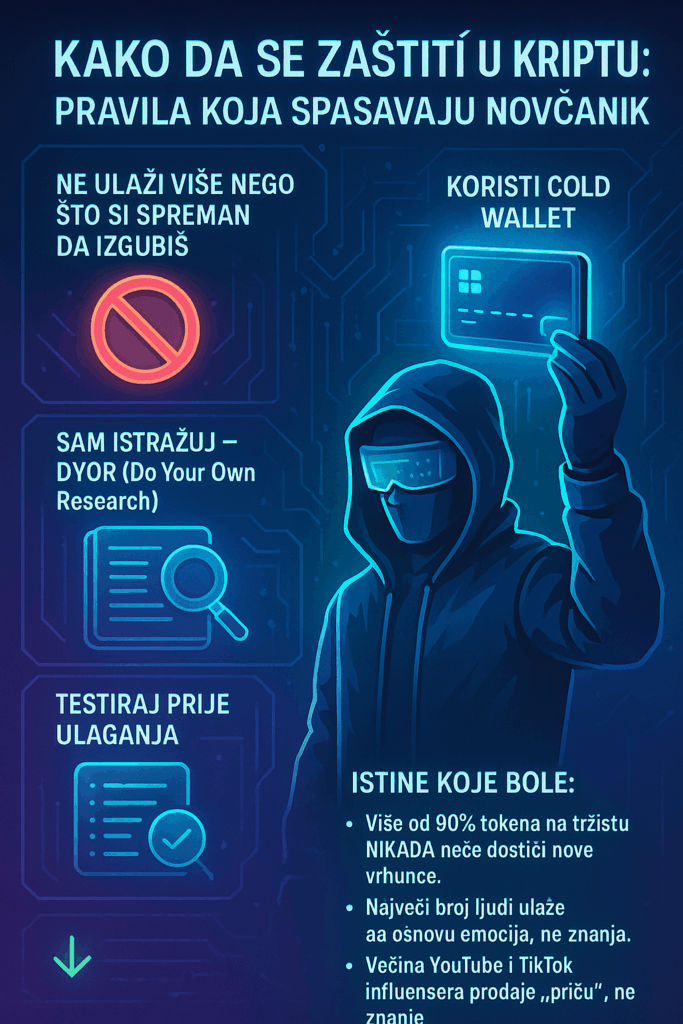 Vodič za sigurnost u kriptovalutama: savjeti za zaštitu novčanika.oprez