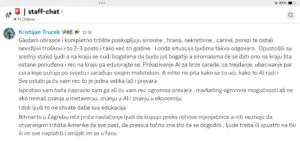 Kristijan Trucec u chatu kritikuje ekonomske prevare, AI i kripto tržište.