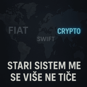 Globalna financijska tranzicija: Kripto preuzima Fiat i SWIFT sustave.