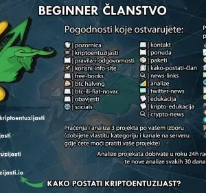 Beginner članstvo