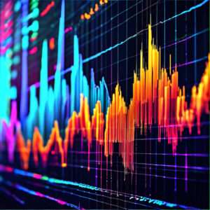 Total Crypto Market Cap Chart Colorful Uptrend Downtrend