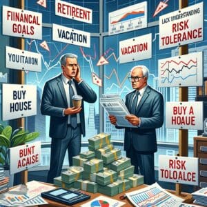 Nepoznavanje vlastitih financijskih ciljeva i tolerancije na rizik