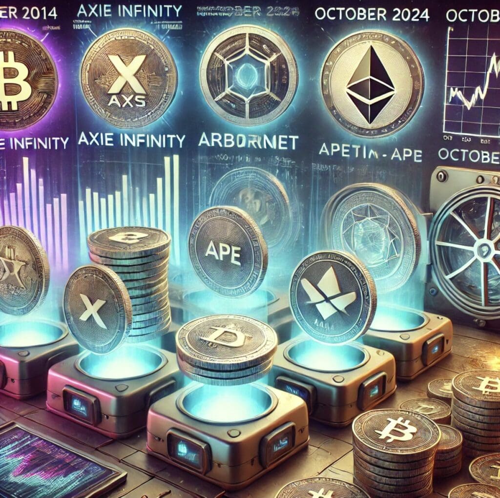 Značajna otključavanja tokena za ovaj mjesec