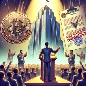 Planina s oblacima i šumom uz zalazak sunca.