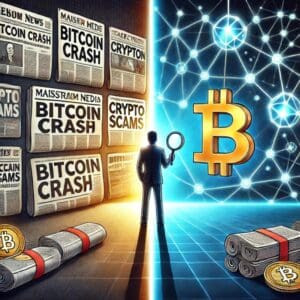 Bitcoin Contrast Image