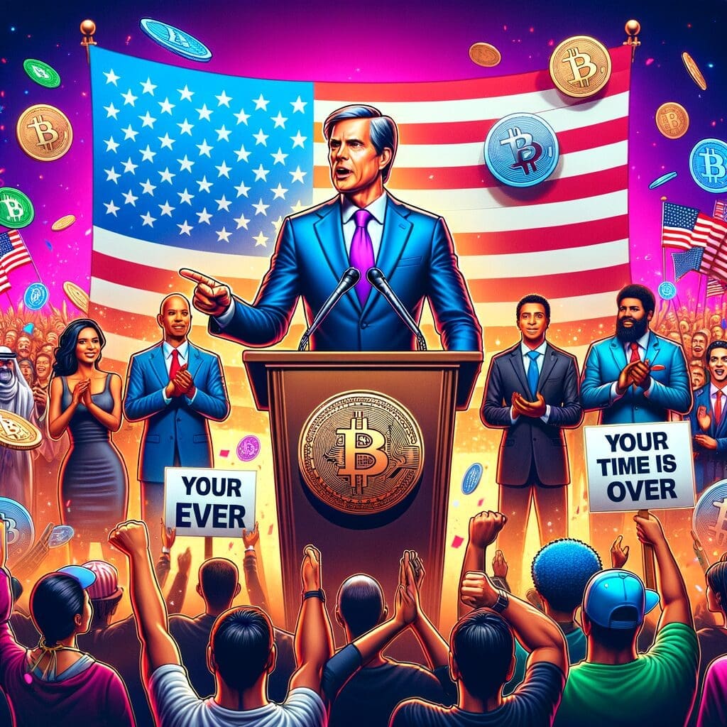 Bitcoin Revolucija: Govor u Srcu Promjene Trump poručuje Gary Gensler your time is over. Kripto, Kriptoentuzijasti
