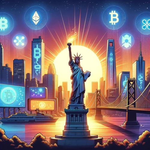 Futuristički New York: Statua Slobode i Kriptovalute Amerika povlači crypto friendly poteze