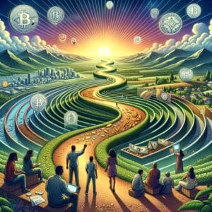 Tehnologija, priroda i kriptovalute: zajedništvo na putu prema održivoj budućnosti.