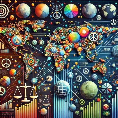 Mozaik Svjetske Mape Simboli Mira I Povezanosti, Trump i Putin: Paralele u političkom djelovanju i njihovi globalni učinci