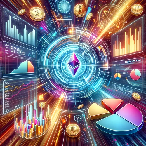 Futuristicki Kripto Svijet Ethereum I Bitcoin Vizualizacija Hype hyperliquid cex dex binance coinbase bitcoin ethereum