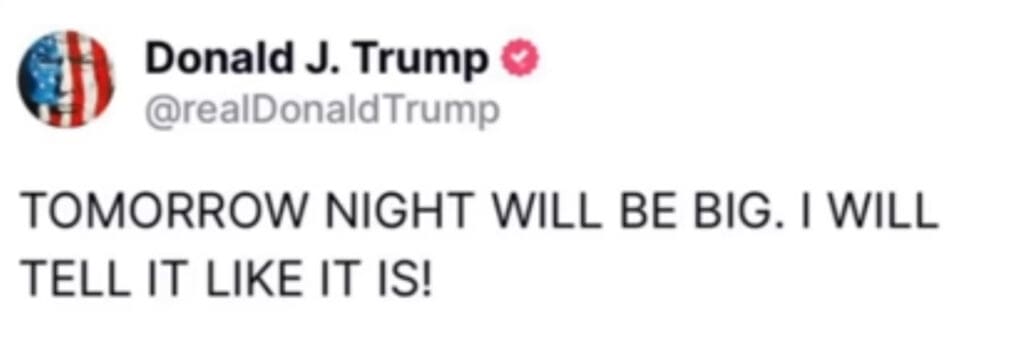 Donald Trump najavljuje važan govor na društvenim mrežama. What Could It Be?