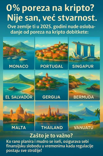 0% Poreza na Kripto?
