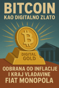 Bitcoin kao digitalno zlato, zaštita od inflacije i kraj fiat monopola.