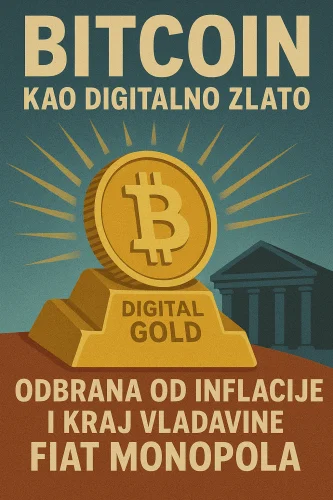 Bitcoin kao digitalno zlato, zaštita od inflacije i kraj fiat monopola.