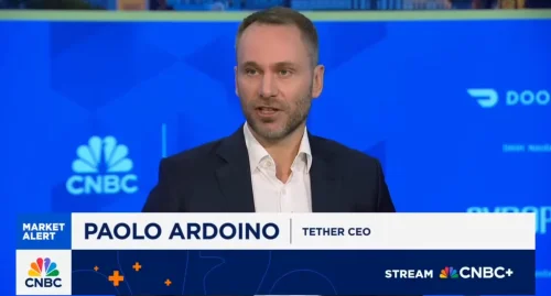 Paolo Ardoino, CEO Tether, intervju na CNBC o kriptovalutama i tržištu financija.Postaje ozbiljno