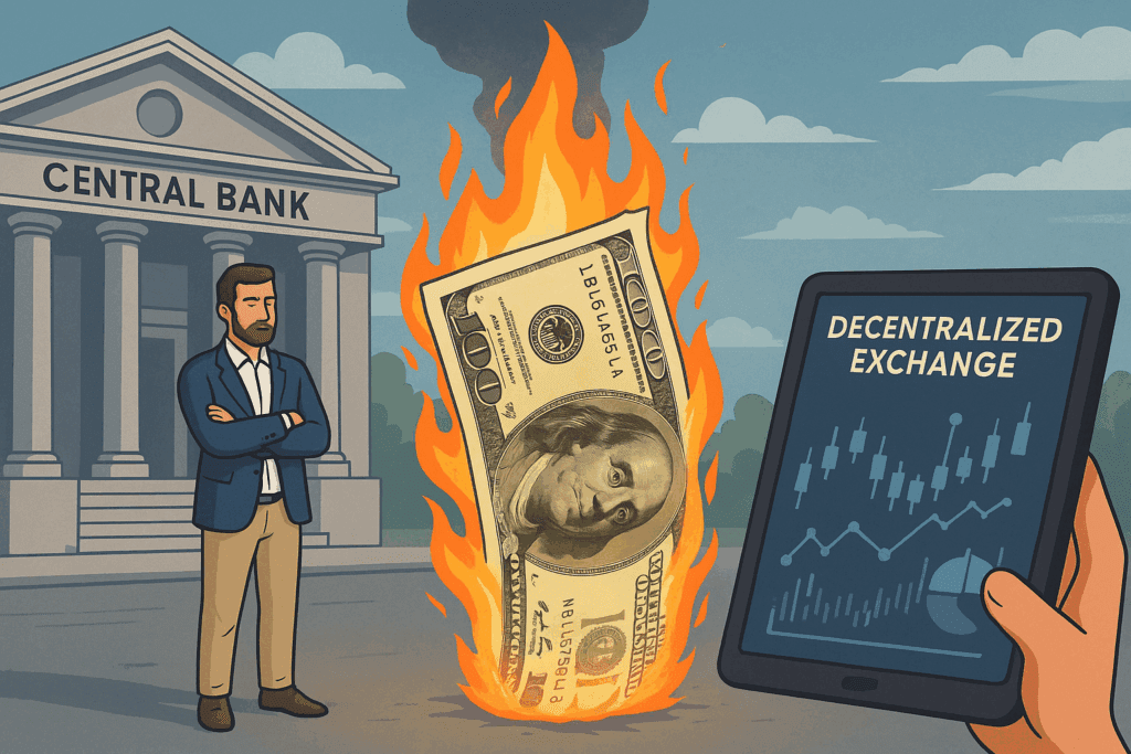 Centralna banka nasuprot decentraliziranoj financiji: nova paradigma kroz goruću novčanicu.Što je novac radi