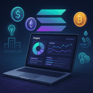 Crypto Plattforma Analiza Kriptovaluta I Startup Inovacija Na Digitalnom Dashboardu