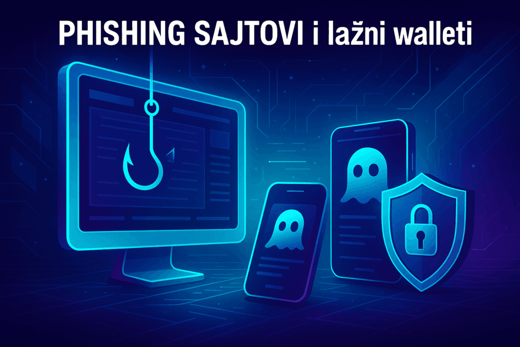 PHISHING SAJTOVI i lažni walleti: Cyber sigurnost i zaštita.