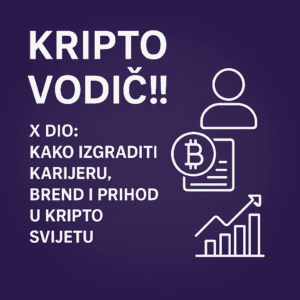 Kripto vodič: Izgradite karijeru, brend i prihod u kripto svijetu.