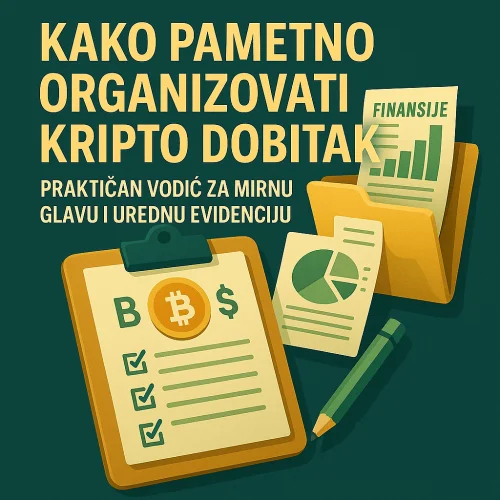 Kako pametno organizirati kripto dobitak: financije, Bitcoin i evidencija.Praktičan vodič