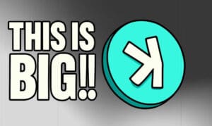 Velika najava: grafika THIS IS BIG!! s tirkiznim logom i bijelom strelicom.