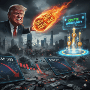 Trumpov trgovinski rat ruši S&P 500, kriptovalute Bitcoin Ethereum prilika.