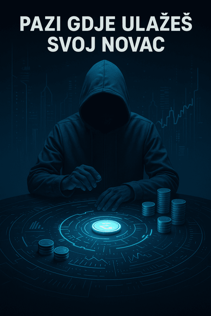 Pazi gdje ulažeš novac: rizik Bitcoin i kriptovaluta.