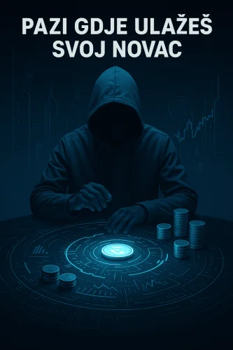 Pazi gdje ulažeš novac: rizik Bitcoin i kriptovaluta.