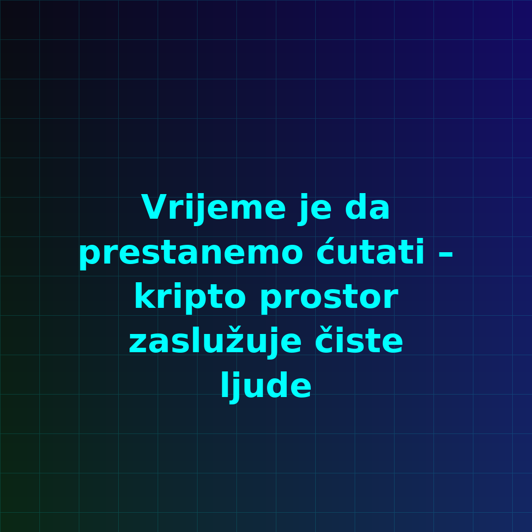 Kripto integritet i etika: Poruka za čiste ljude digitalnog prostora.