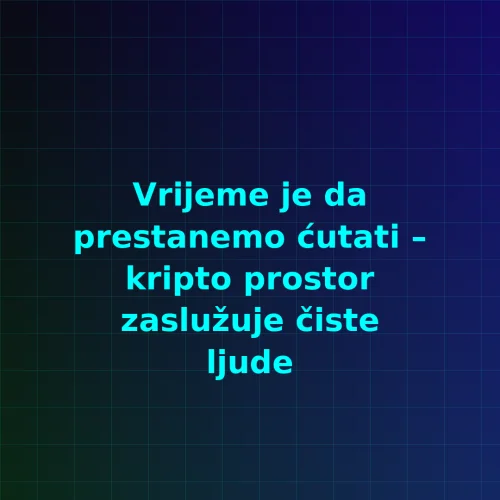 Kripto integritet i etika: Poruka za čiste ljude digitalnog prostora.