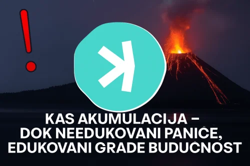 Erupcija vulkana, panika, edukacija, akumulacija novca i budućnost.
