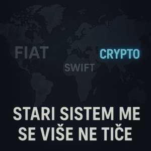 Globalna financijska tranzicija: Kripto preuzima Fiat i SWIFT sustave.