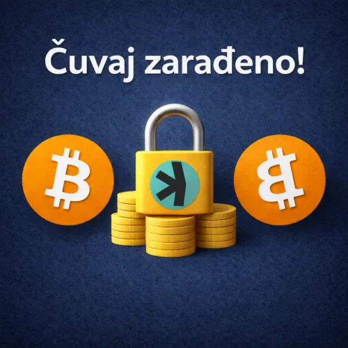 Lokot čuva Bitcoin i kriptovalute, osiguravajući digitalnu imovinu.