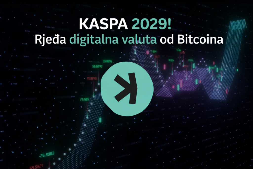 Kaspa 2029: Rjeđa digitalna valuta od Bitcoina.