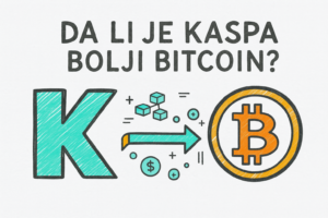 Je li Kaspa bolji Bitcoin? Usporedba kriptovaluta.