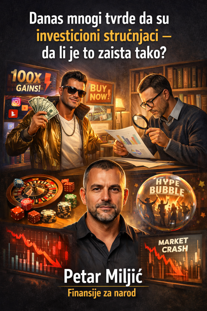 Petar Miljić: Financije za narod – vodič za investicije.