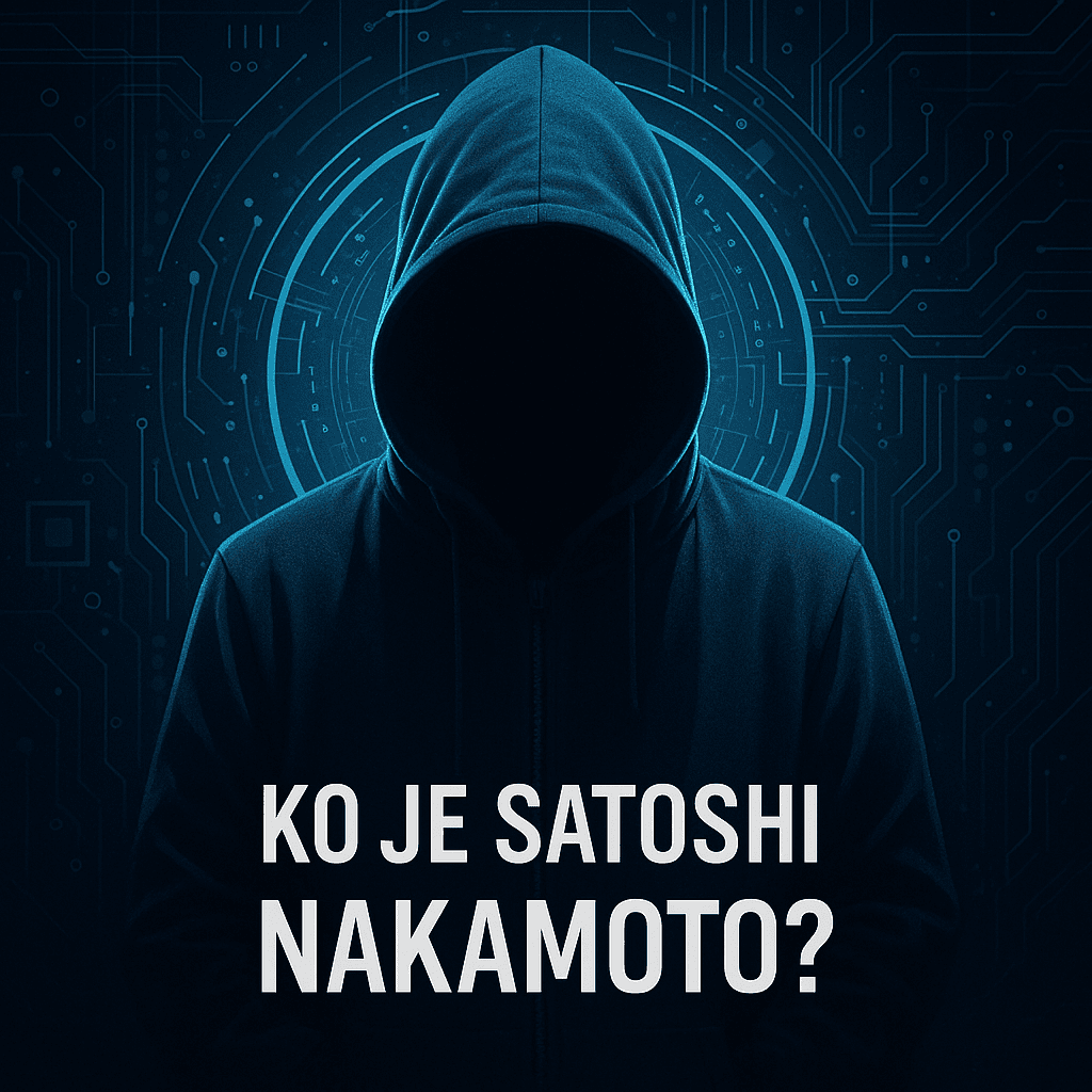 Misterij identiteta Satoshi Nakamoto, tvorca Bitcoina i kriptovaluta.