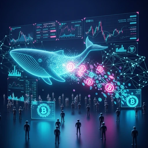 Kitovi akumuliraju Bitcoin dok retail uzima profit, kaže Santiment