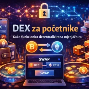 DEX za početnike: decentralizirana mjenjačnica, DeFi, kripto trgovanje, swap tokena