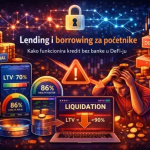 DeFi lending i borrowing: Koncept kredita bez banke u decentraliziranom financiranju