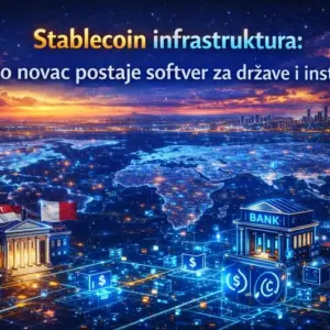 Stablecoin infrastruktura: kako novac polako postaje softver za države i institucije - ilustracija