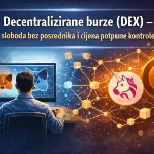 Decentralizirane burze (DEX) – sloboda bez posrednika i cijena potpune kontrole - ilustracija