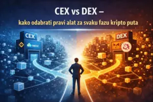 CEX Protiv DEX-a – Kako Odabrati Pravi Alat za Svaku Fazu Kripto Puta - protiv dexa odabrati