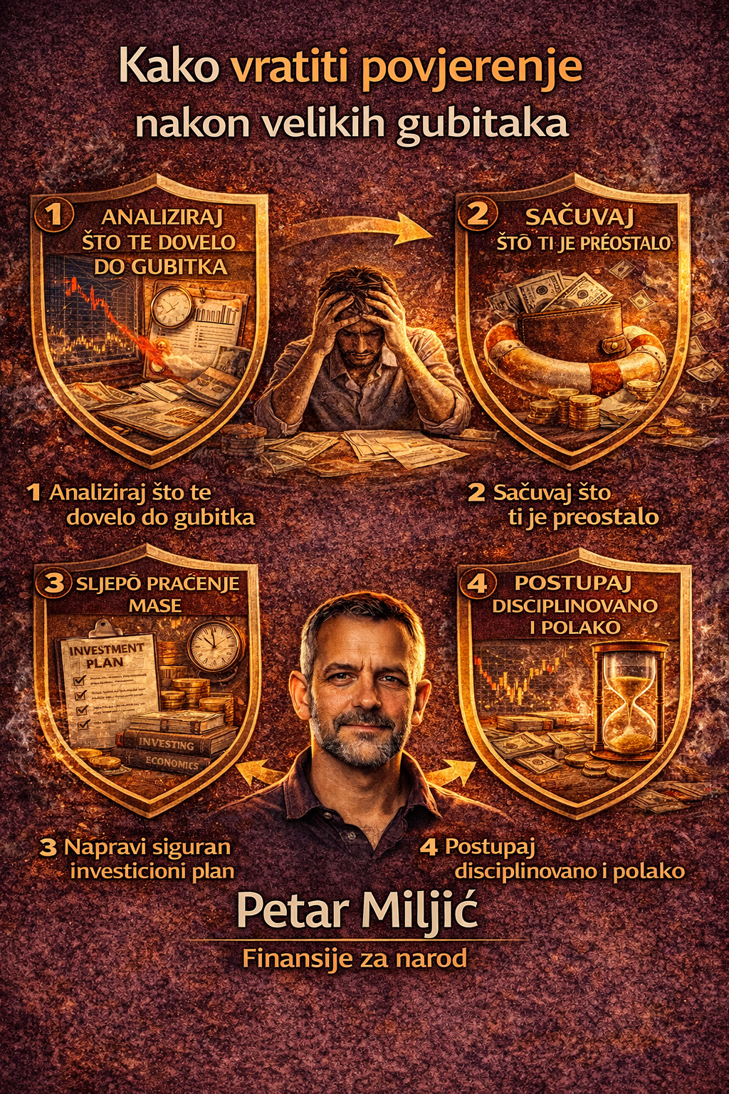 Kako vratiti povjerenje nakon velikih gubitaka