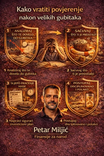 Kako vratiti povjerenje nakon velikih gubitaka