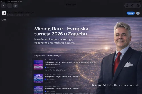 Mining Race – Europska turneja 2026. u Zagrebu