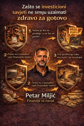 Infografika Petra Miljića: Kako s oprezom birati investicijske savjete.