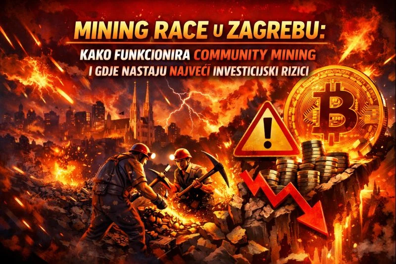 Mining Race u Zagrebu: kako funkcionira community mining i gdje nastaju najveći investicijski rizici - ilustracija